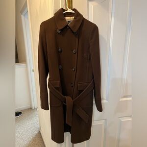 J. Crew Women’s Tall Chocolate Coat